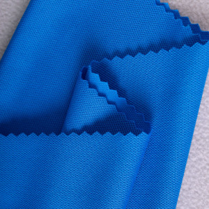 ผ้าจุติ warpknit รูเล็ก(ฟ้าทะเล) - secondary