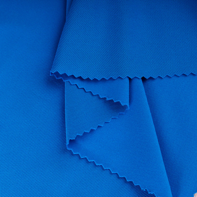 ผ้าจุติ warpknit รูเล็ก(ฟ้าทะเล)