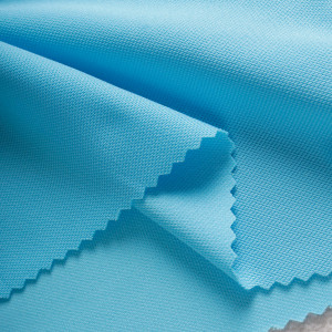 ผ้าจุติ warpknit รูเล็ก(ฟ้าใส) - secondary