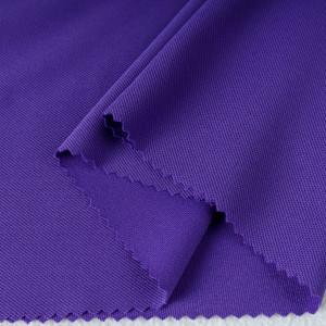 ผ้าจุติ warpknit รูเล็ก(ม่วงเข้ม) - primary