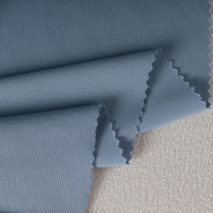 ผ้าจุติ warpknit รูเล็ก(เทา) - secondary