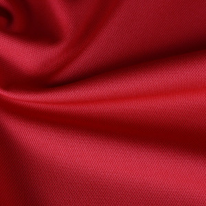 ผ้าจุติ warpknit รูเล็ก(แดง)