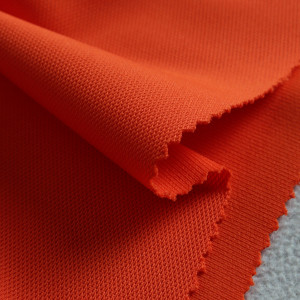 ผ้าจุติ warpknit(ส้มสด) - primary