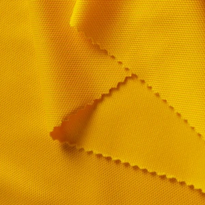 ผ้าจุติ warpknit(เหลืองทอง) - secondary