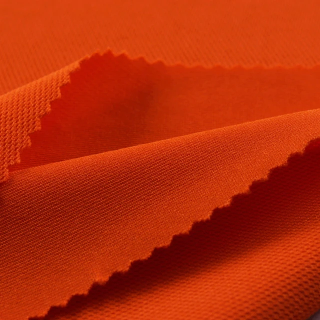 ผ้าจูเล็ก(ส้มสด)