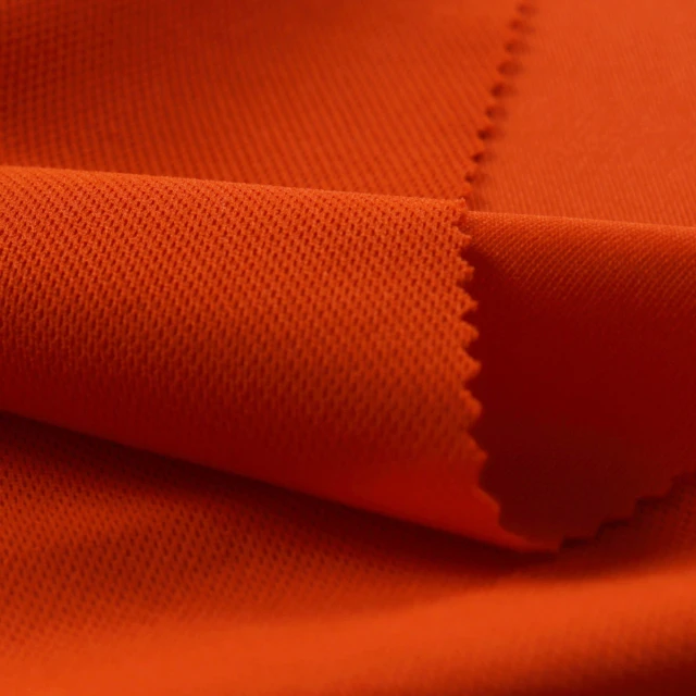 ผ้าจูเล็ก(ส้มสด)