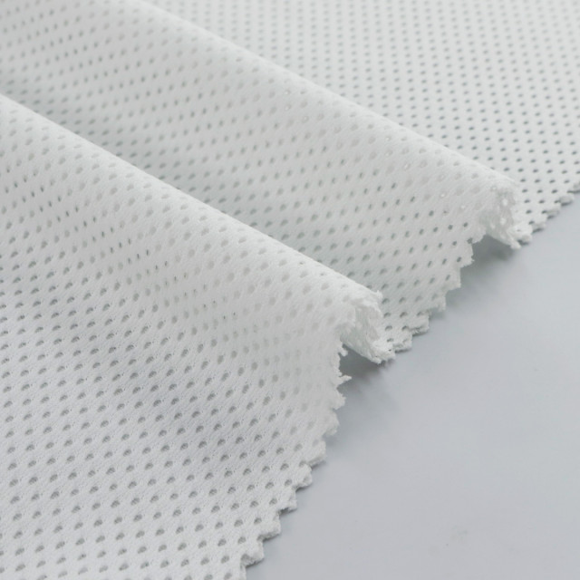 ผ้าตาข่ายรูรี 1 mm.(ขาว)
