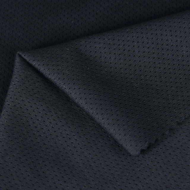 ผ้าตาข่ายรูเล็ก(ดำ)