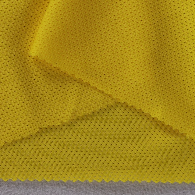 ผ้าตาข่ายรูเล็ก(เหลืองจันทร์)