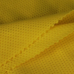 ผ้าตาข่ายรูเล็ก(เหลืองจันทร์)