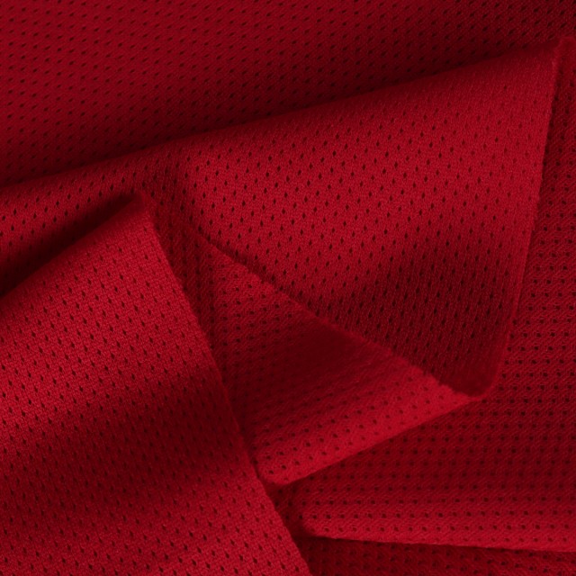 ผ้าตาข่ายรูเล็ก(แดง)