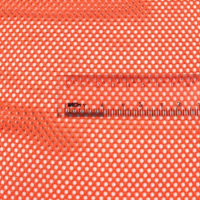 ผ้าตาข่ายสะท้อนแสง (ส้มนีออน)