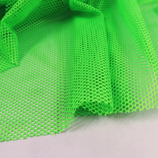 ผ้าตาข่ายสะท้อนแสง (เขียวนีออน)