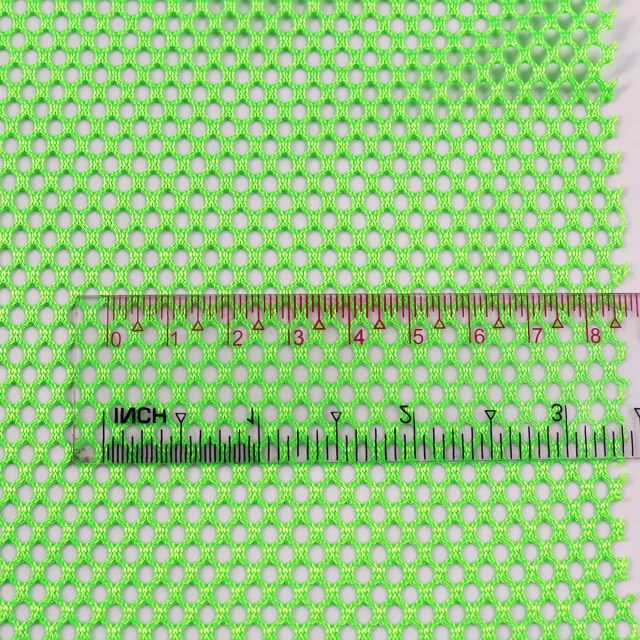 ผ้าตาข่ายสะท้อนแสง (เขียวนีออน)