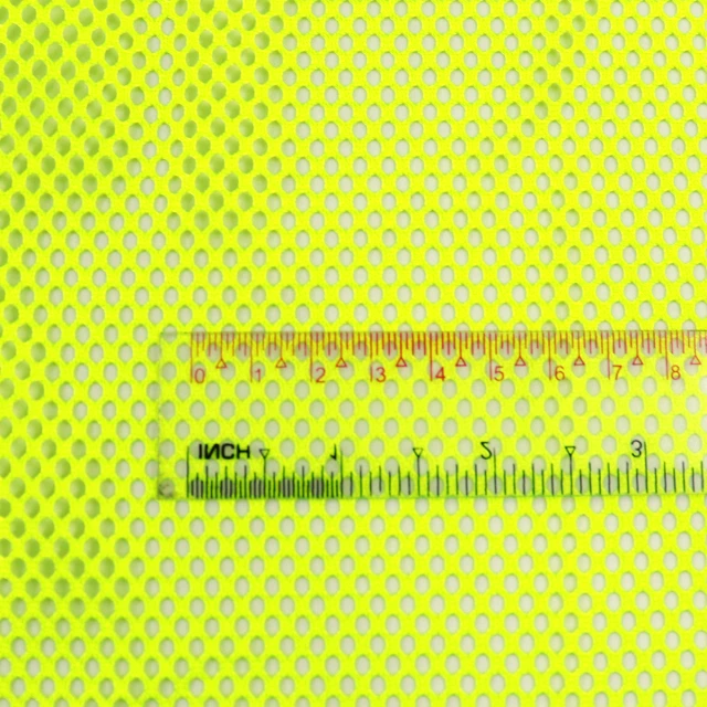 ผ้าตาข่ายสะท้อนแสง (เหลืองนีออน)