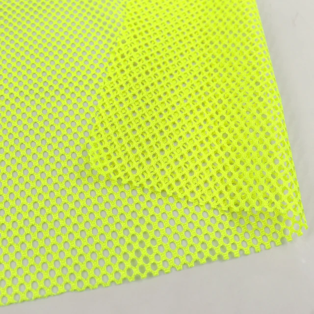 ผ้าตาข่ายสะท้อนแสง (เหลืองนีออน)