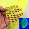 ผ้าตาข่ายสะท้อนแสง (เหลืองนีออน) รูปที่ 5