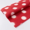 ผ้าทอยฟลีซ (ลายจุดขาว-แดง) รูปที่ 2