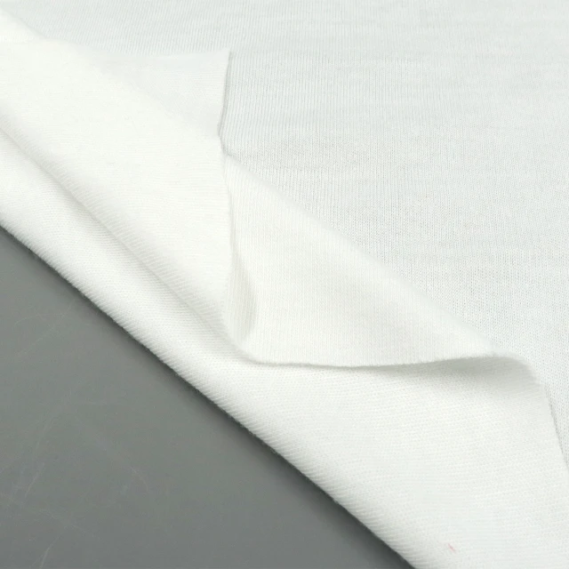 ผ้าทีเค30อินเตอร์ล็อก (ขาวยุโรป)