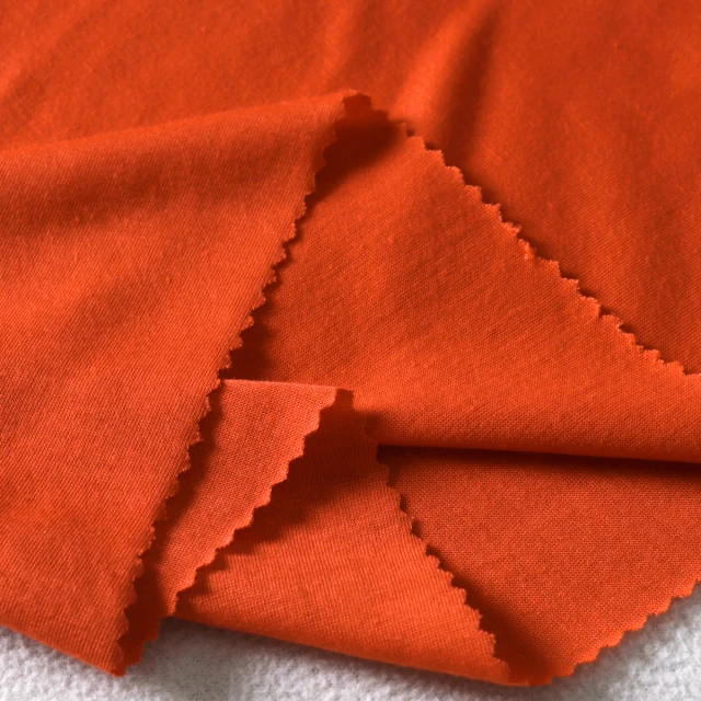 ผ้าทีเค34 (ส้มสด)