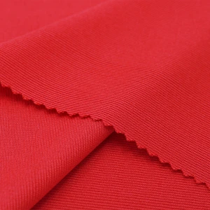 ผ้าบุ้งโพลี 1*1(แดง)