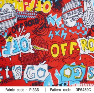 ผ้าพิมพ์ 4x4 OFF ROAD(แดง) - primary