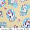 ผ้าพิมพ์ Catty Cute(เหลือง) 