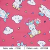 ผ้าพิมพ์ happy unicorn(ชมพู) รูปที่ 0