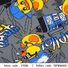 ผ้าพิมพ์ Hip Hop Duck(เทา) รูปที่ 0