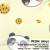 ผ้าพิมพ์ Panda Cooki(ครีม) รูปที่ 0