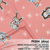 ผ้าพิมพ์ PanGuin Snow Bear(ชมพู) รูปที่ 0
