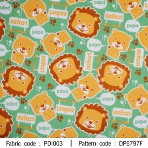 ผ้าพิมพ์ Safari(เขียว) - primary