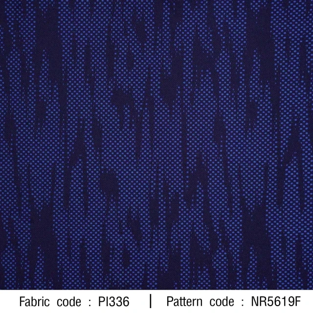 ผ้าพิมพ์ Sport พยับน้ำ(กรม)