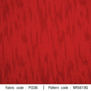 ผ้าพิมพ์ Sport พยับน้ำ(แดง) - primary