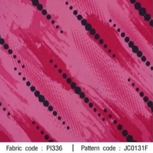 ผ้าพิมพ์ Sport สายฝน(ชมพู) - primary