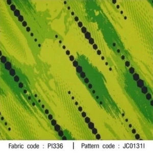 ผ้าพิมพ์ Sport สายฝน(เขียว) - primary