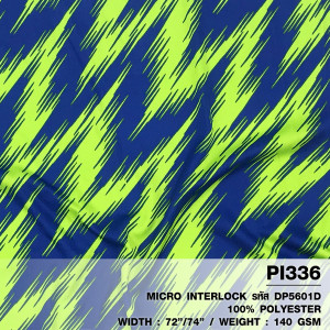 ผ้าพิมพ์ Sportสายฟ้าผ่า(เขียวนง.) - primary