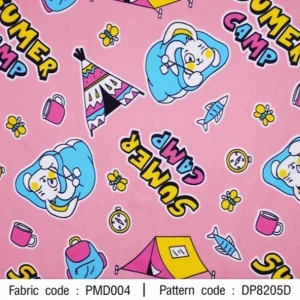 ผ้าพิมพ์ Summer Camp(โอรส) - primary