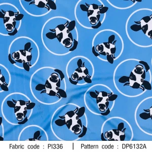ผ้าพิมพ์น้องวัว(ฟ้า) - primary