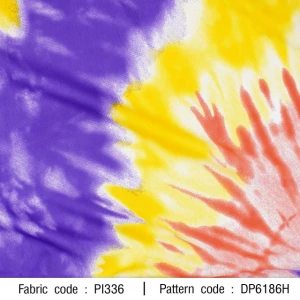 ผ้าพิมพ์มัดย้อม(ม่วงแดง) - primary