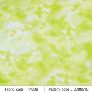 ผ้าพิมพ์มัดย้อมลูกกวาด(เขียว) - primary