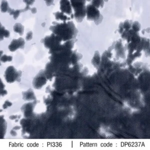 ผ้าพิมพ์มัดย้อมหมอก(ดำ) - primary