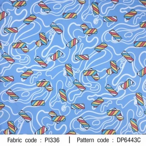 ผ้าพิมพ์มาร์ชเมลโล่(ฟ้า) - primary