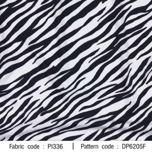 ผ้าพิมพ์ม้าลาย(ขาว) - primary