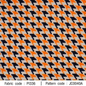 ผ้าพิมพ์สก็อตโนริ(น้ำตาล) - primary