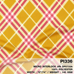 ผ้าพิมพ์สก๊อตสี่เหลี่ยม(มัสตาร์ด) - primary