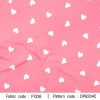 ผ้าพิมพ์หัวใจ(ชมพู) รูปที่ 0