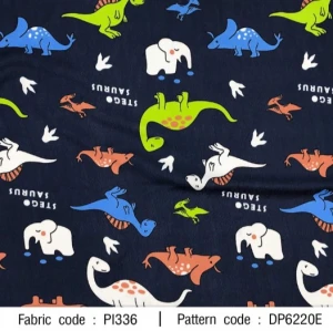 ผ้าพิมพ์ไดโนเสาร์(กรม) - primary