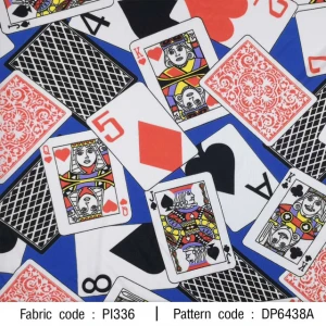ผ้าพิมพ์ไพ่(น้ำเงิน) - primary