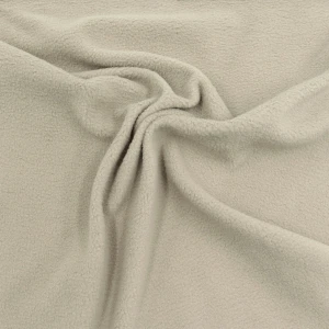 ผ้าฟลีซหน้าเดียวสีน้ำตาล (super micro)